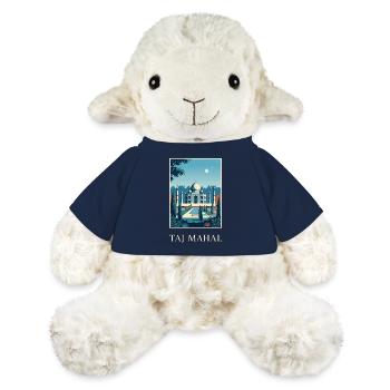 Taj Mahal Moonlit Garden Indian Travel - MiniFeet® Sheep Annika - french navy - Front