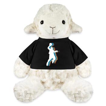 Basketball Basketballer - MiniFeet® Schaf Annika - Schwarz - Vorne