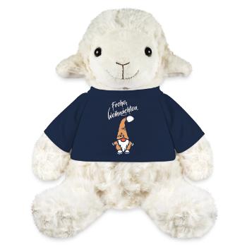 Merry Christmas Symbol Imp Icon White Beard - MiniFeet® Sheep Annika - french navy - Front