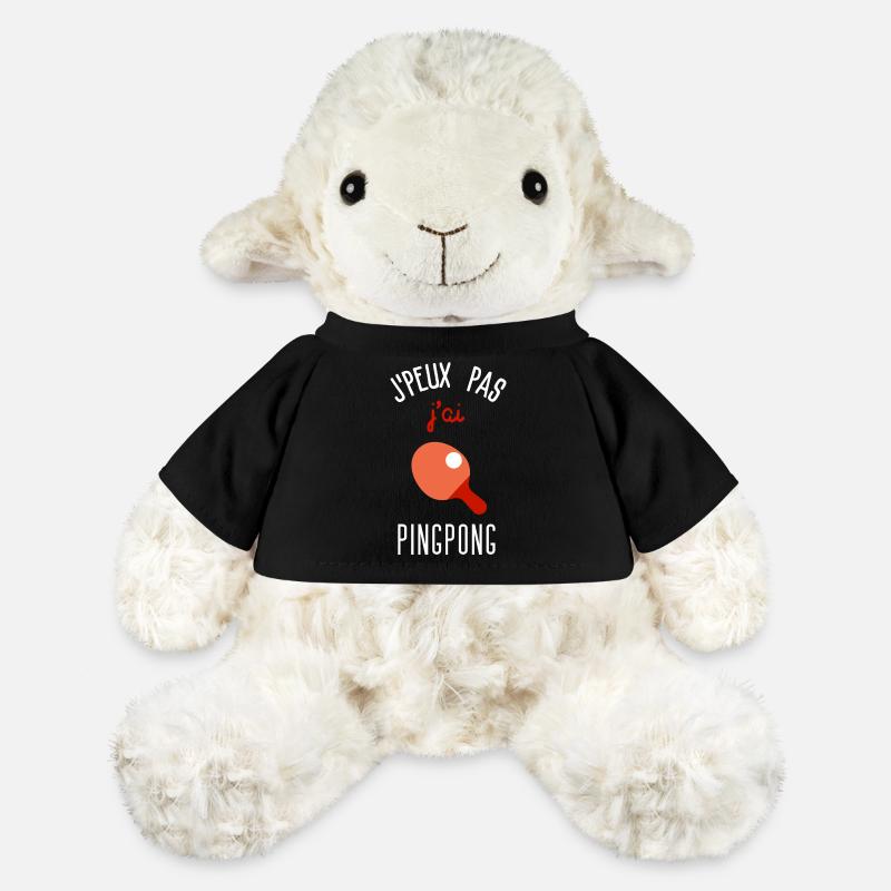 I can't I have pingpong - MiniFeet® Sheep Annika - black