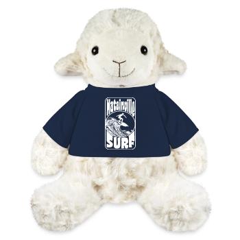 Hatainville - Mouton en peluche Annika MiniFeet® - bleu marine - Devant