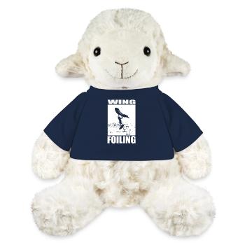 Wing Foiling Motif - MiniFeet® Sheep Annika - french navy - Front