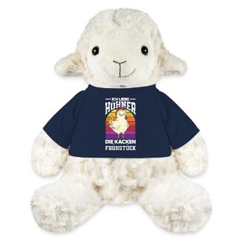 Ich liebe Hühner – die kacken Frühstück - MiniFeet® Schaf Annika - French Navy - Vorne