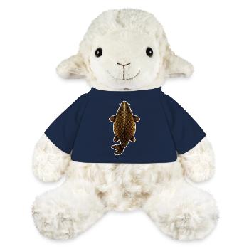 Goldener Karpfen-Top-Blick – Sauberes Angeldesign - MiniFeet® Schaf Annika - French Navy - Vorne