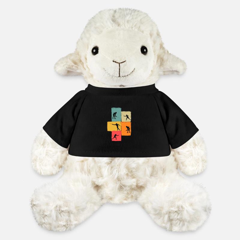 Clôture Clôture - Mouton en peluche Annika MiniFeet® - noir