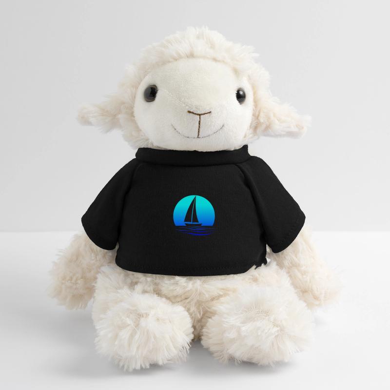 Conception de voilier avec dégradé sarcelle Mouton en peluche Annika MiniFeet®