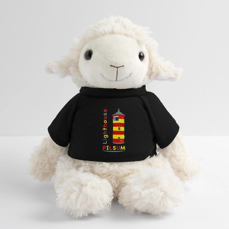 Phare de Pilsum, point de repère, dessin. Mouton en peluche Annika MiniFeet®