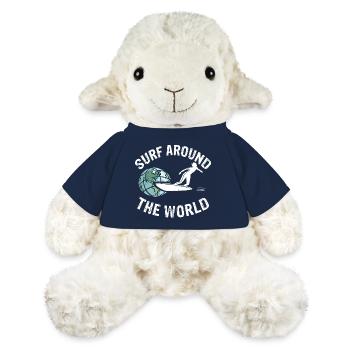 SURF autour du monde - Mouton en peluche Annika MiniFeet® - bleu marine - Devant