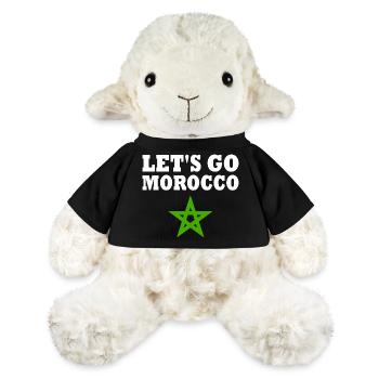 Maroc - Mouton en peluche Annika MiniFeet® - noir - Devant