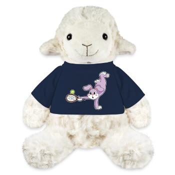 Rabbit Tennis Racket Sport - MiniFeet® Sheep Annika - french navy - Front