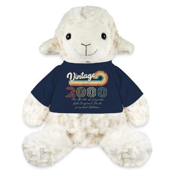 Génial depuis 2000 anniversaire 2000 millésime 200 - Mouton en peluche Annika MiniFeet® - bleu marine - Devant
