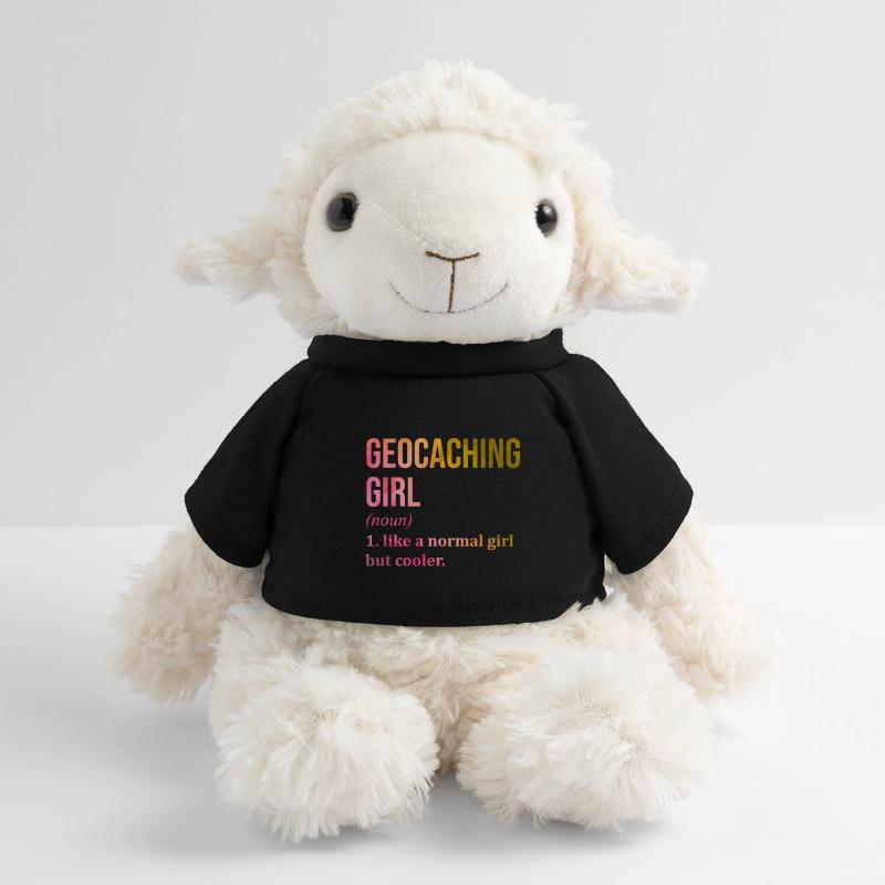 géocache Mouton en peluche Annika MiniFeet®