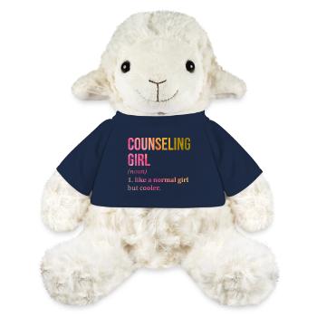 conseiller - Mouton en peluche Annika MiniFeet® - bleu marine - Devant