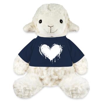 Herz Symbol - MiniFeet® Schaf Annika - French Navy - Vorne