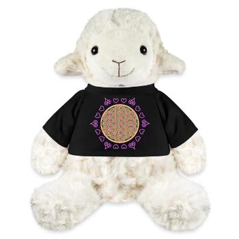 Flower of Life - MiniFeet® Sheep Annika - black - Front