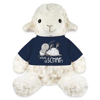 Kleines Schlafendes Schaf Völlig Geschafft - MiniFeet® Schaf Annika - French Navy - Vorne