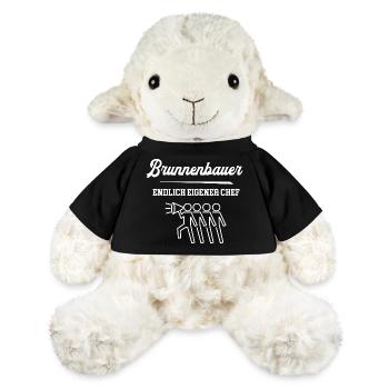Brunnenbauer Endlich Eigener Chef Brunnenbau - MiniFeet® Schaf Annika - Schwarz - Vorne