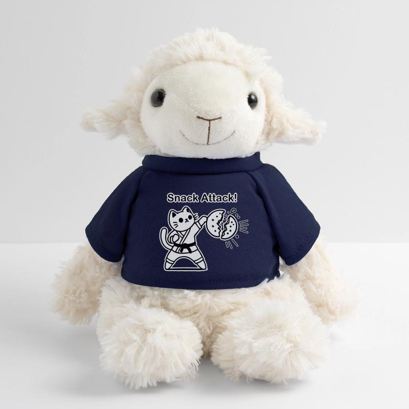 Karaté Chat frappant un biscuit - Snack Attack Design Mouton en peluche Annika MiniFeet®