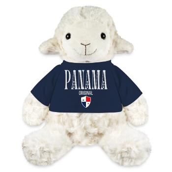 Ich liebe Panama, minimalistisches, schlankes Design - MiniFeet® Schaf Annika - French Navy - Vorne