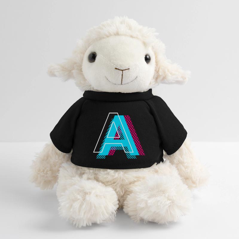 Lettre initiale A Mouton en peluche Annika MiniFeet®