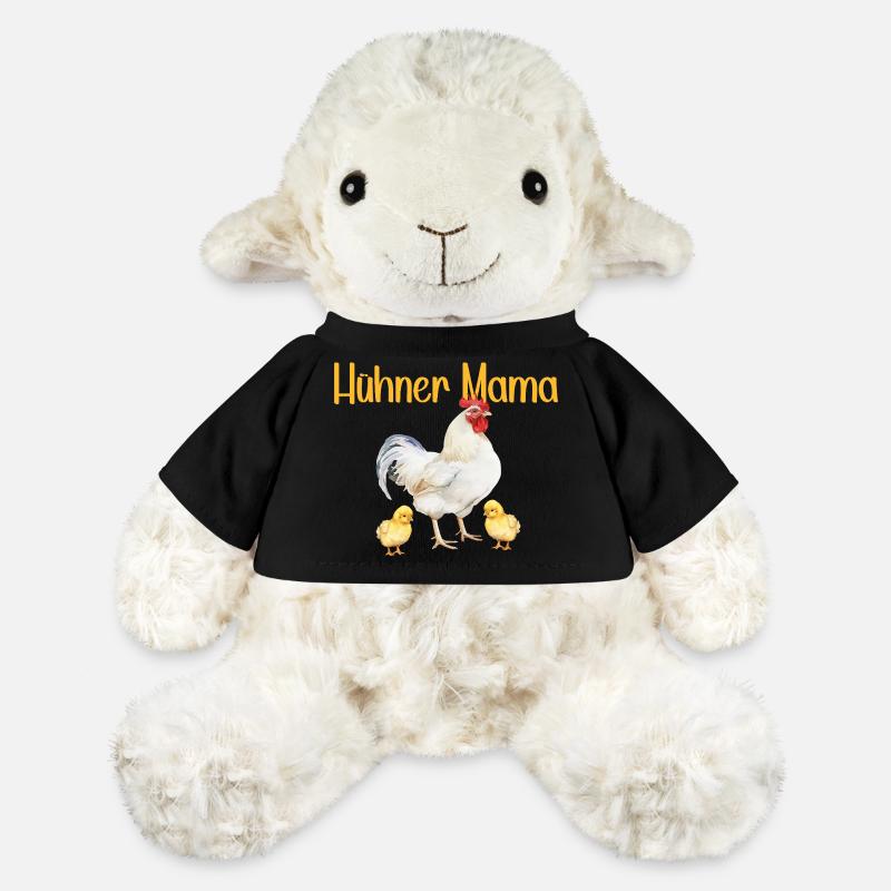 Hühner Mama Muttertag Mutterschaft Mama Elternteil - MiniFeet® Schaf Annika - Schwarz
