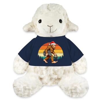 Gamer Bigfoot Christmas Video Games Lover Funny Xm - MiniFeet® Sheep Annika - french navy - Front
