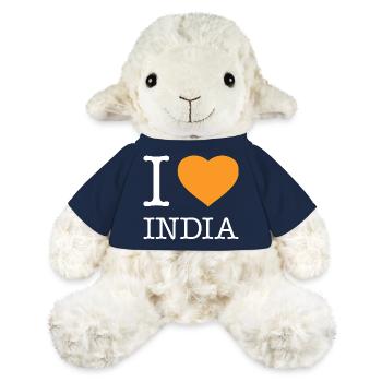 I love India Indien - MiniFeet® Schaf Annika - French Navy - Vorne