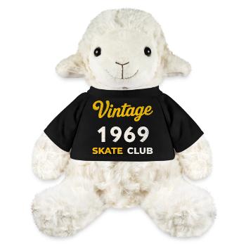 Vintage 1969 Skate Club Retro Geburtsjahr Geschenk - MiniFeet® Schaf Annika - Schwarz - Vorne