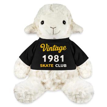 Vintage 1981 Skate Club Retro Geburtsjahr - MiniFeet® Schaf Annika - Schwarz - Vorne