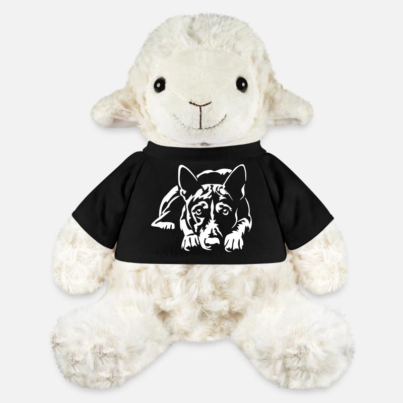 Basenji "Black Edition" - MiniFeet® Schaf Annika - Schwarz