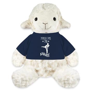 J'peux Pas j'ai Karate - Mouton en peluche Annika MiniFeet® - bleu marine - Devant