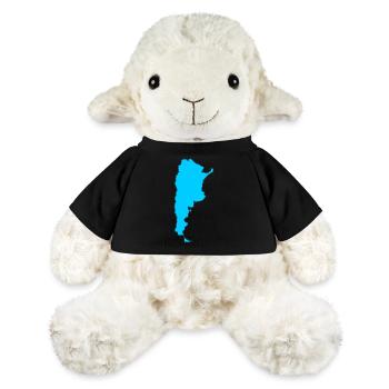 Argentina Map - MiniFeet® Sheep Annika - black - Front