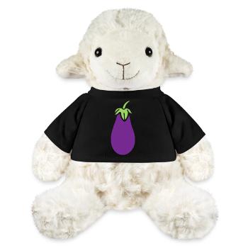 Aubergine - MiniFeet® Schaf Annika - Schwarz - Vorne