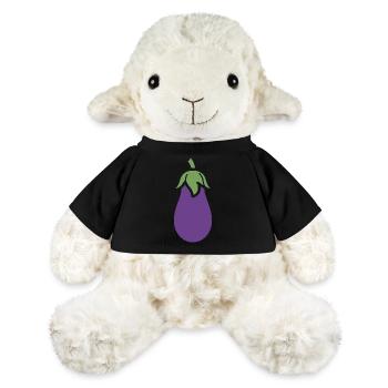 Aubergine - MiniFeet® Schaf Annika - Schwarz - Vorne