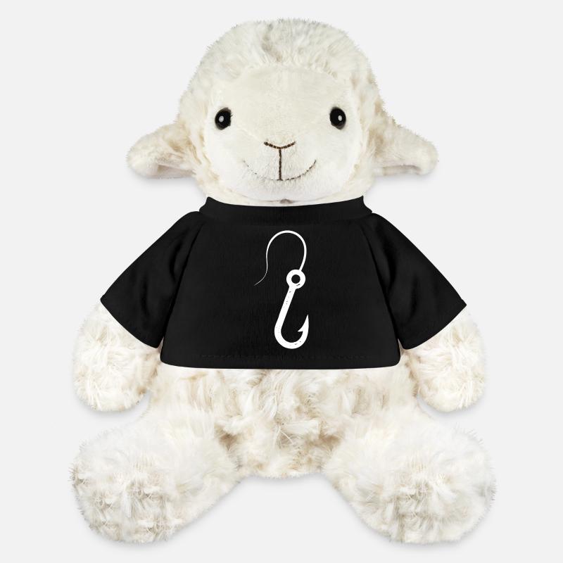 Hameçon pêche latine - Mouton en peluche Annika MiniFeet® - noir