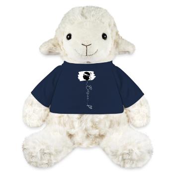 Drapeau Corse Tête de Maure Pascal Paoli Symbole - Mouton en peluche Annika MiniFeet® - bleu marine - Devant