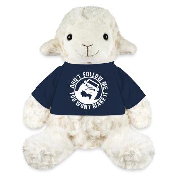 jeep dont follow me white - Mouton en peluche Annika MiniFeet® - bleu marine - Devant