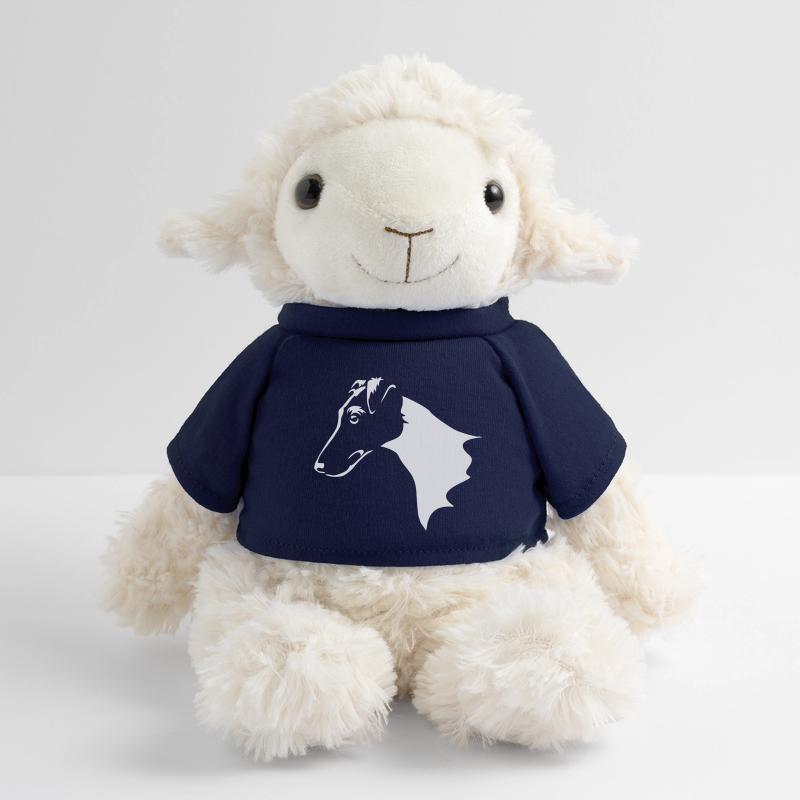 Tête de Fox Terrier « Black Edition » Mouton en peluche Annika MiniFeet®