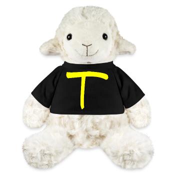 Buchstabe T - MiniFeet® Schaf Annika - Schwarz - Vorne
