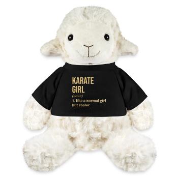 Karate - MiniFeet® Schaf Annika - Schwarz - Vorne