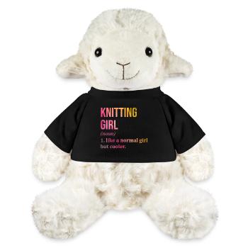 Stricken - MiniFeet® Schaf Annika - Schwarz - Vorne