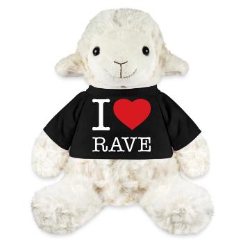 I LOVE RAVE - MiniFeet® Sheep Annika - black - Front