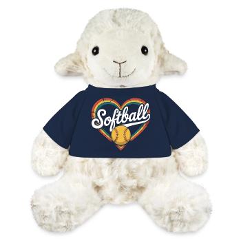 Heart Softball - MiniFeet® Sheep Annika - french navy - Front