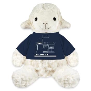 Retro Desk Silhouette - MiniFeet® Sheep Annika - french navy - Front