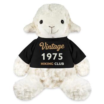 Vintage 1975 – Sailing Club Retro Birth Year - MiniFeet® Sheep Annika - black - Front