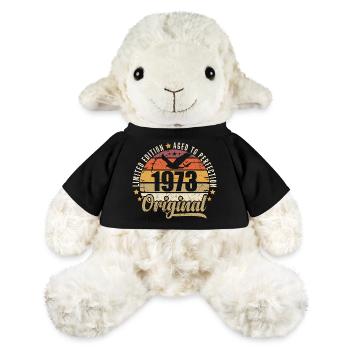 1973 Birthday Gift 1973 Original 1973 - MiniFeet® Sheep Annika - black - Front