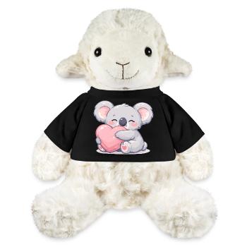 Little koala cuddles heart - MiniFeet® Sheep Annika - black - Front