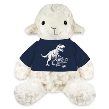 Dino Shopper: T-Rex with Cart - MiniFeet® Sheep Annika - french navy - Front