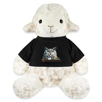 Impressive Eagle Owl - MiniFeet® Sheep Annika - black - Front