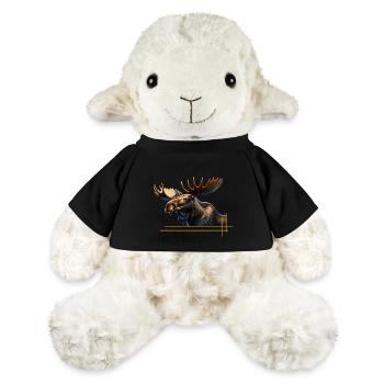 The king of the forest the moose - MiniFeet® Sheep Annika - black - Front